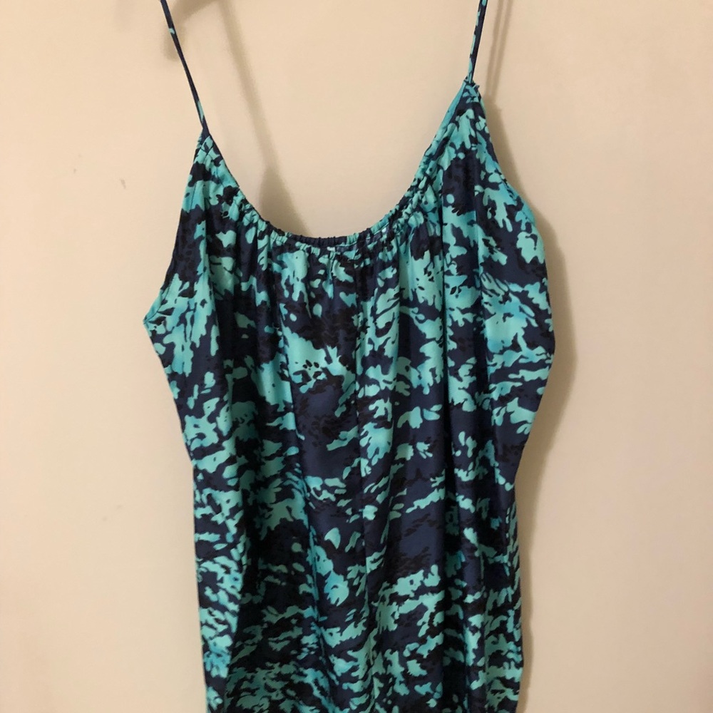 Eighty-six aqua blouse